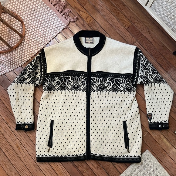 DALE of Norway Full Zip Sweater XL - Picture 2 of 16